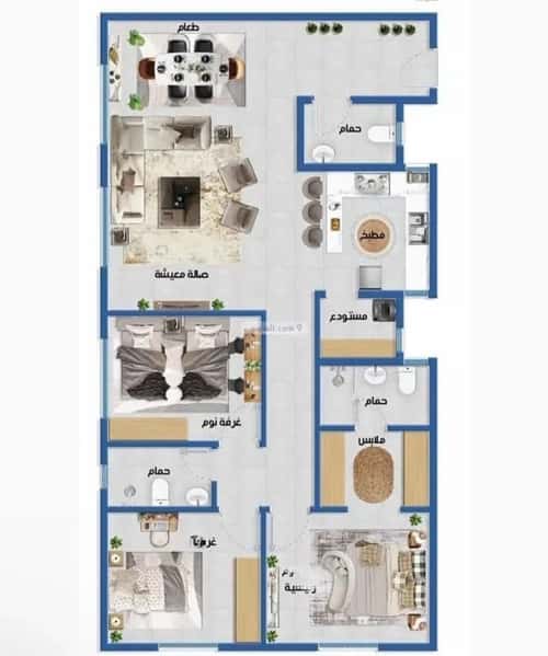 2 bedroom apartment in Al Malqa 4