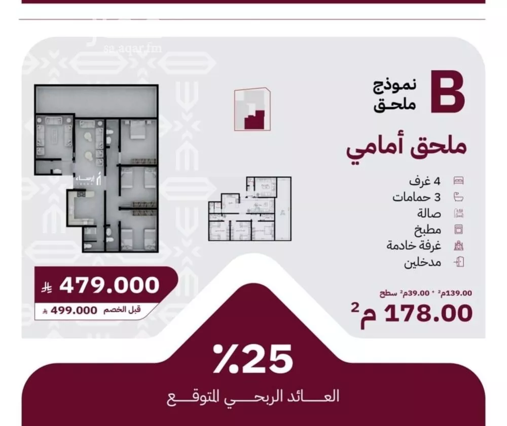 4 bedroom apartment in Ar Rayan, Jeddah 2