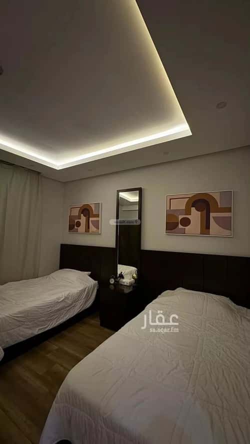 شقة 2 غرف في الملقا 7