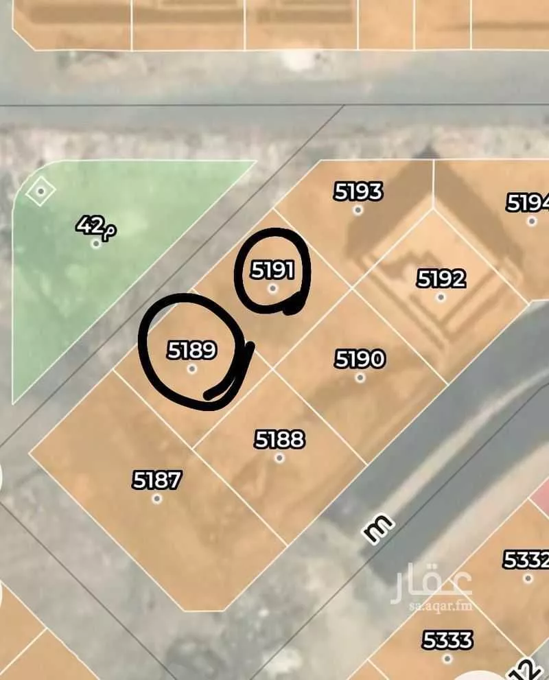 625 sqm land in Al Duwaykhilah 3