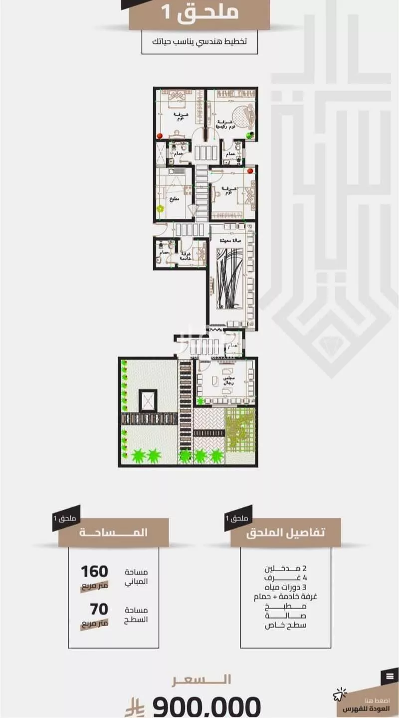 3 bedroom apartment in Al Aziziyah 8