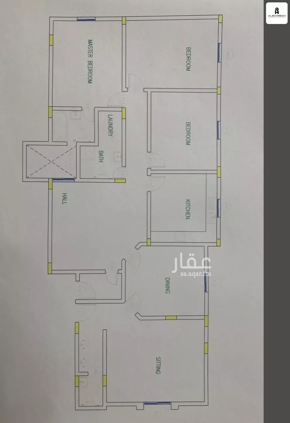 شقة 4 غرف في القشلة 3