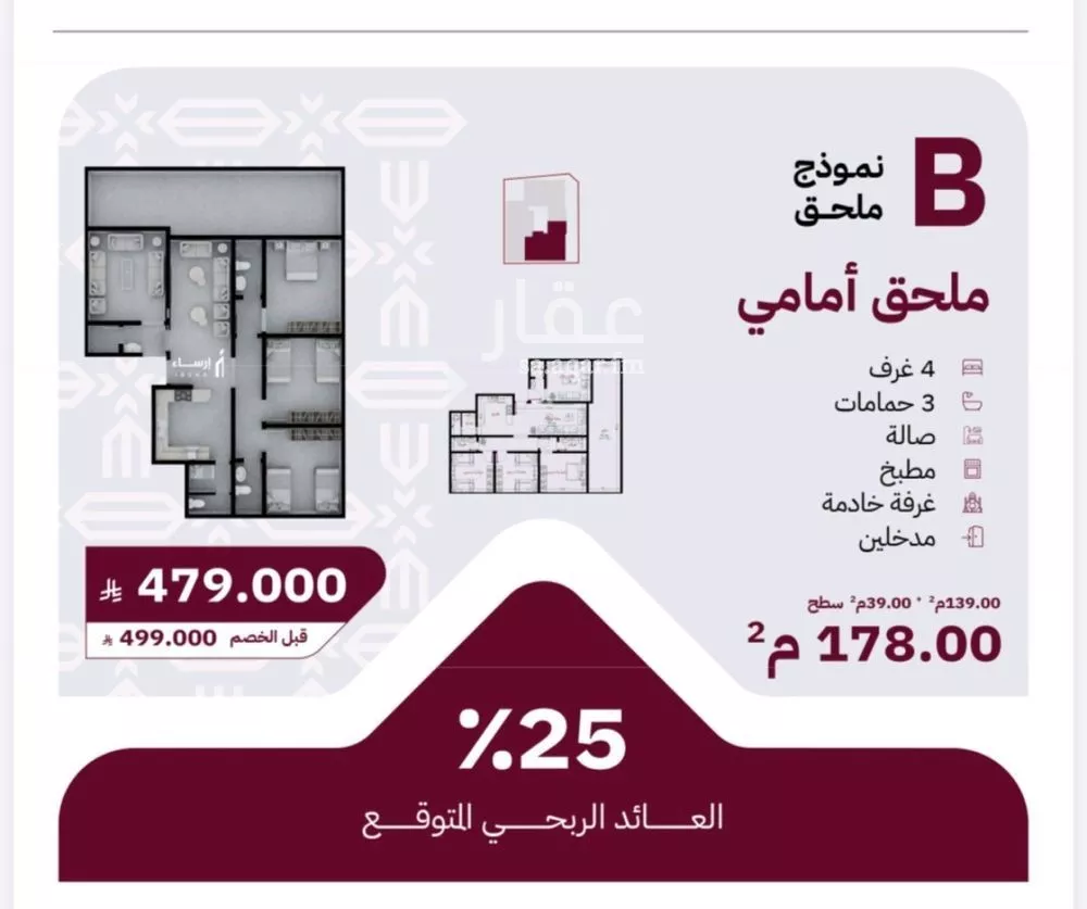 4 bedroom apartment in Ar Rayan, Jeddah 2