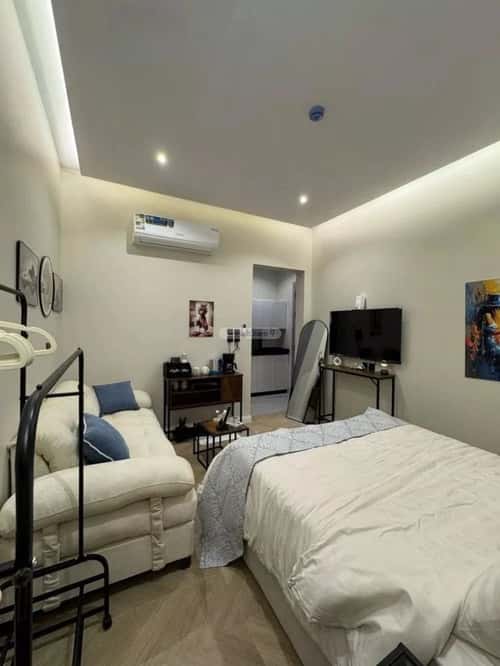 شقة 1 غرف في النرجس 1