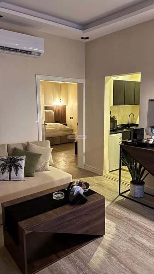 شقة 1 غرف في العقيق 4