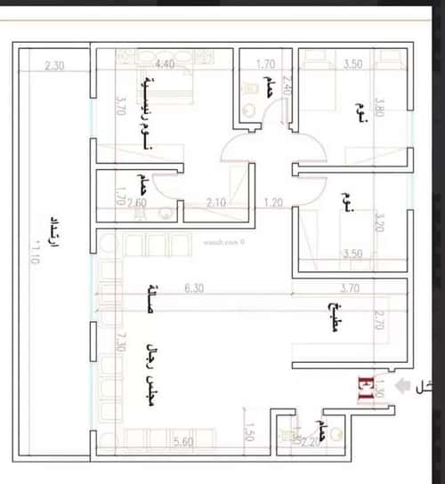 3 bedroom apartment in An Nafal, Riyadh 14