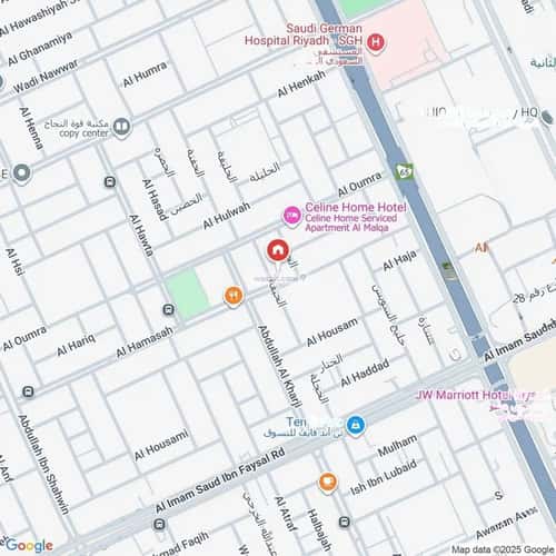 شقة 1 غرف في الملقا 2