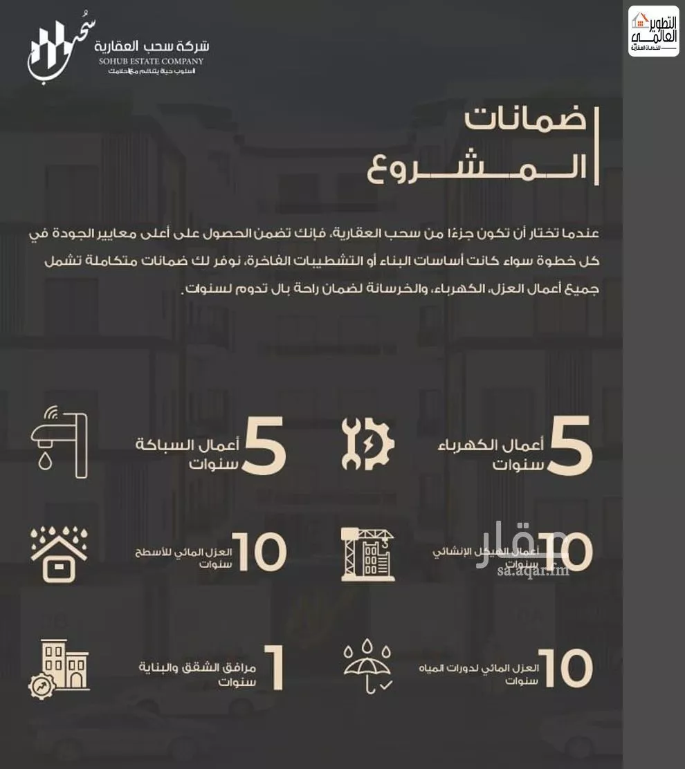 شقة 3 غرف في البحر 8