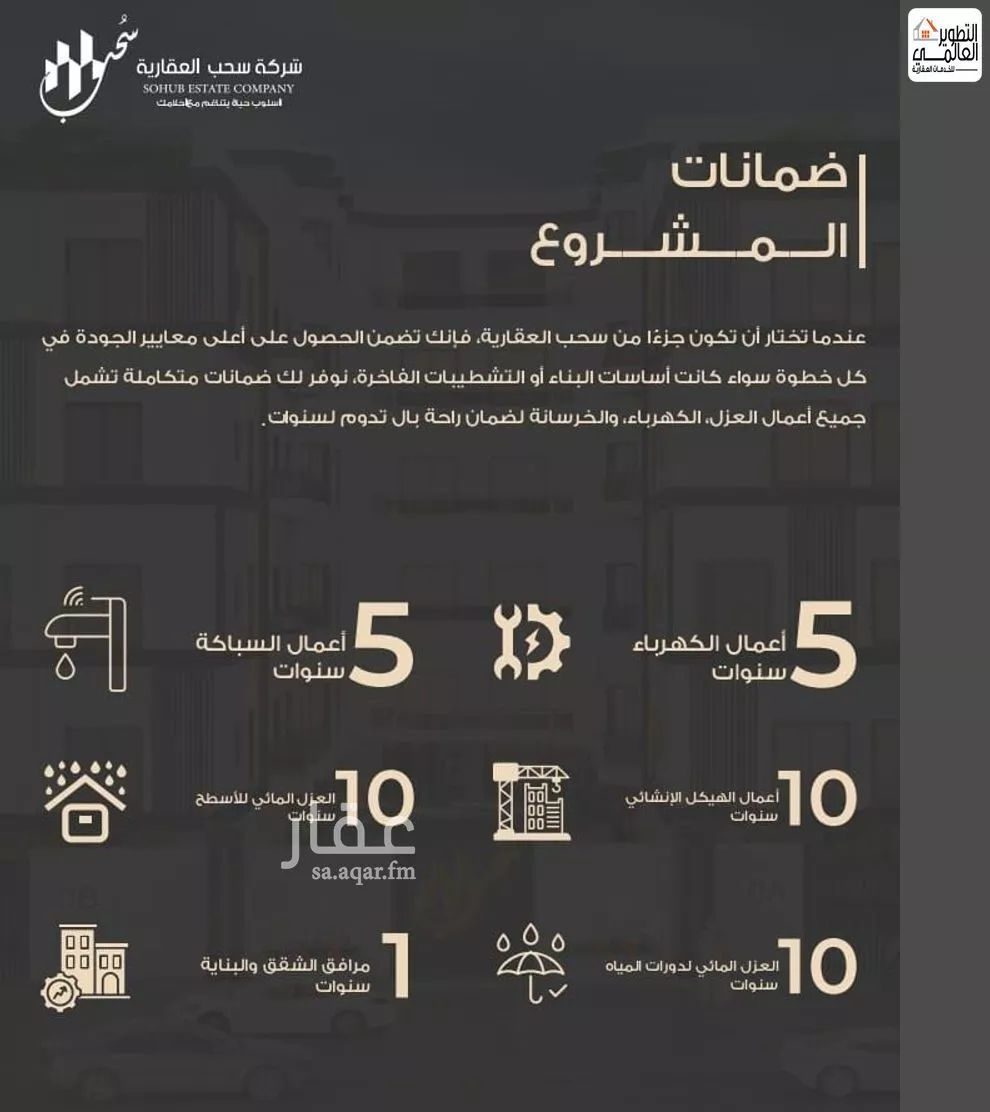 شقة 3 غرف في البحر 7
