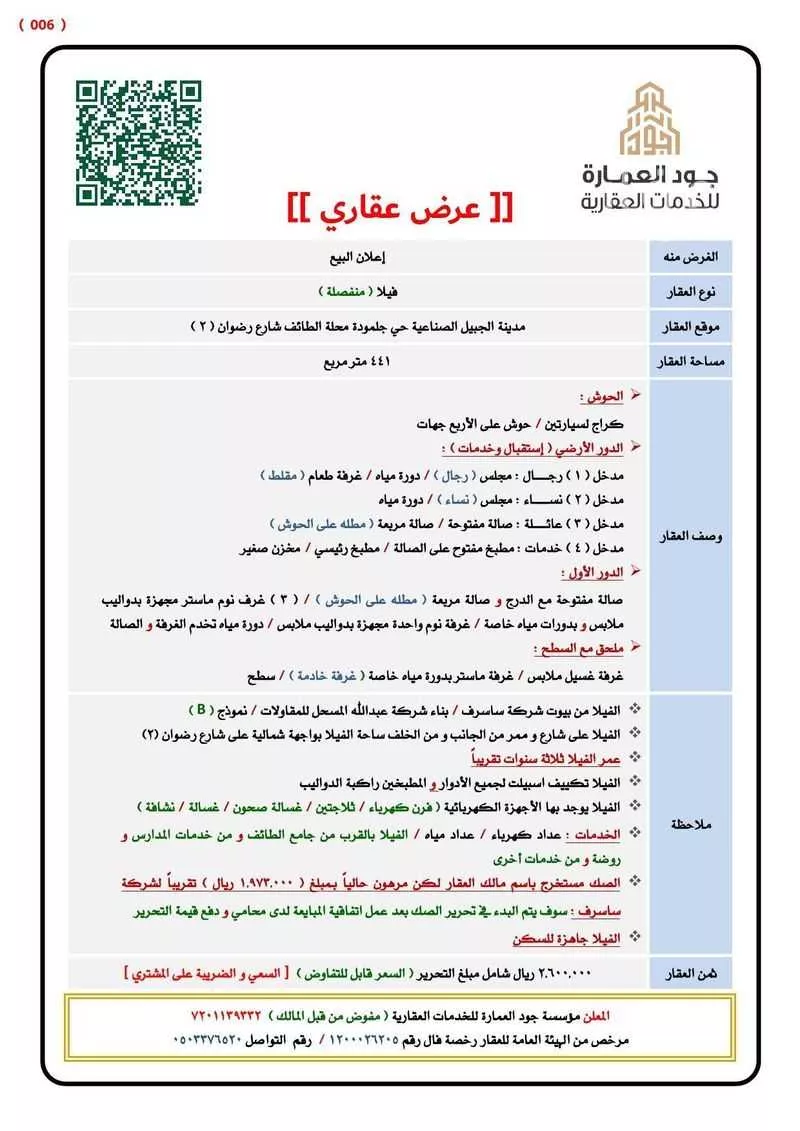 فيلا 4 غرف في جلمودة، مدينة الجبيل الصناعية 9