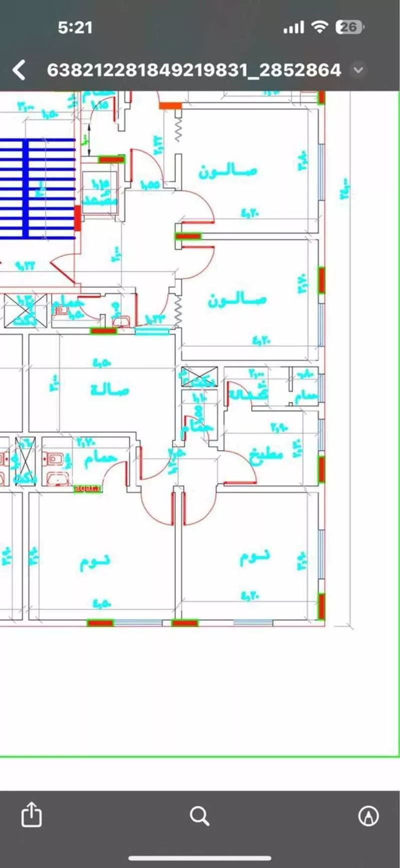 3 bedroom apartment in Al Wahah, Jeddah 2