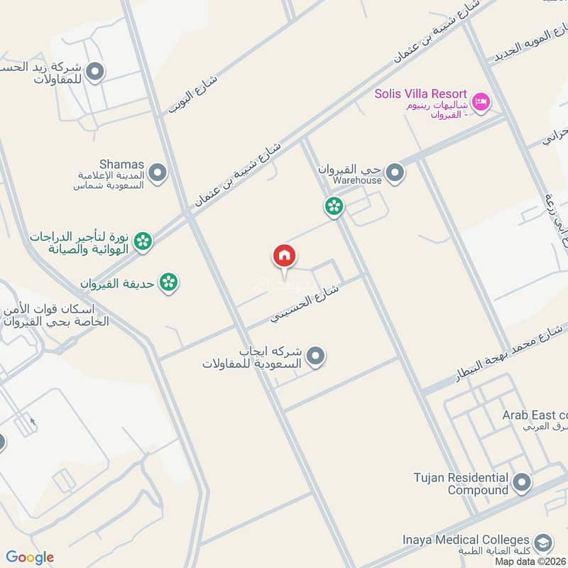 land in Al Qairawan, Riyadh 2