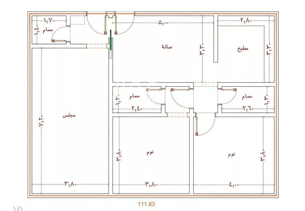 3 bedroom apartment in Al Yaqout, Jeddah 23