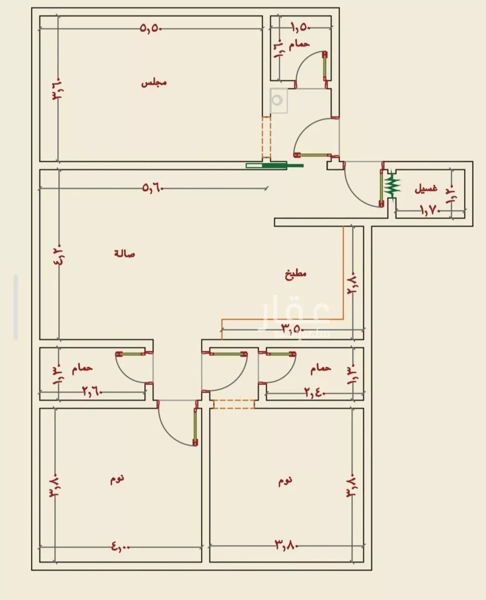 3 bedroom apartment in Al Yaqout, Jeddah 2