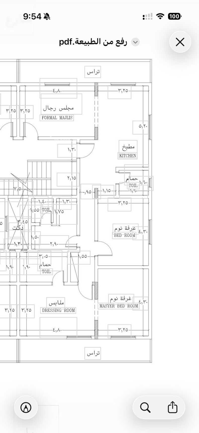 3 bedroom apartment in Al Shati, Jeddah