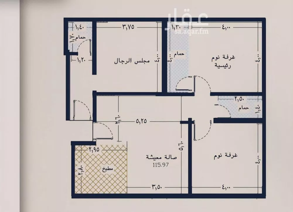 3 bedroom apartment in Al Marwa, Jeddah 3