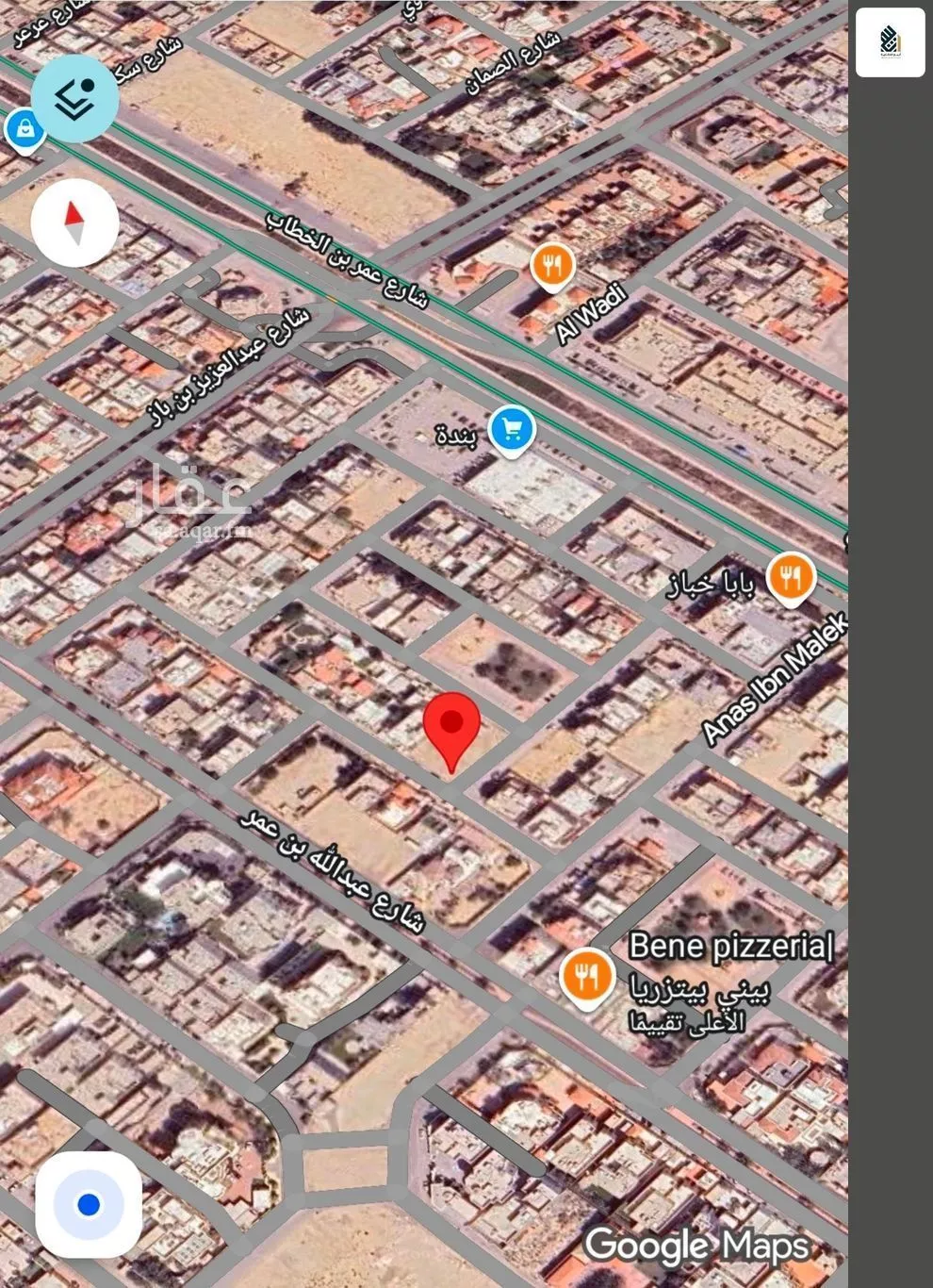 574 sqm land in Al Faisaliyyah 2