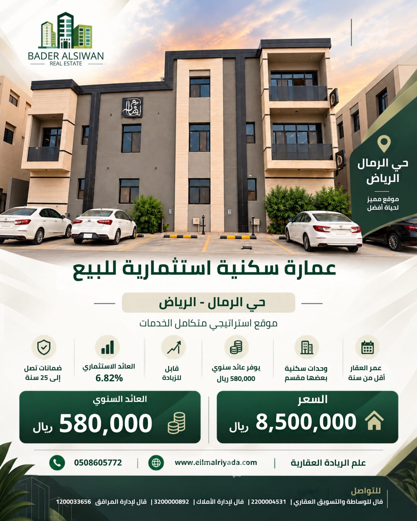 2 bedroom building in Al Rimal, Riyadh