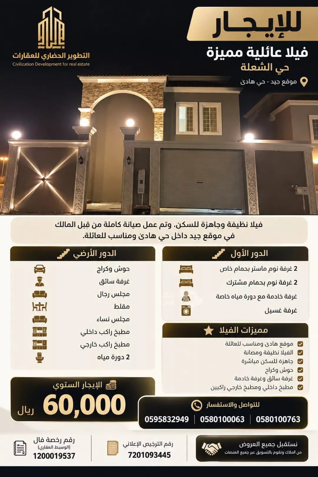 4 bedroom villa in Ash Shulah, Eastern Province