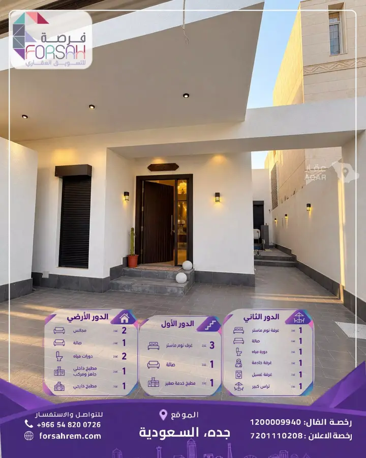 3 bedroom villa in Al Lulu, Jeddah 2