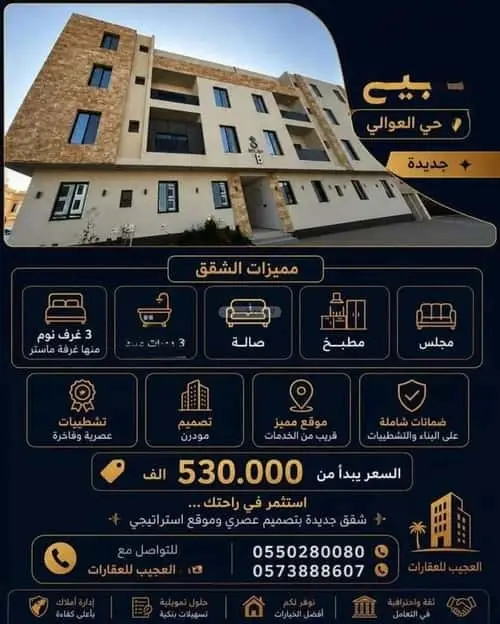 شقة 3 غرف في العوالي، الرياض 15