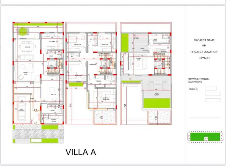 4 bedroom villa in Al Farouq, Riyadh 2