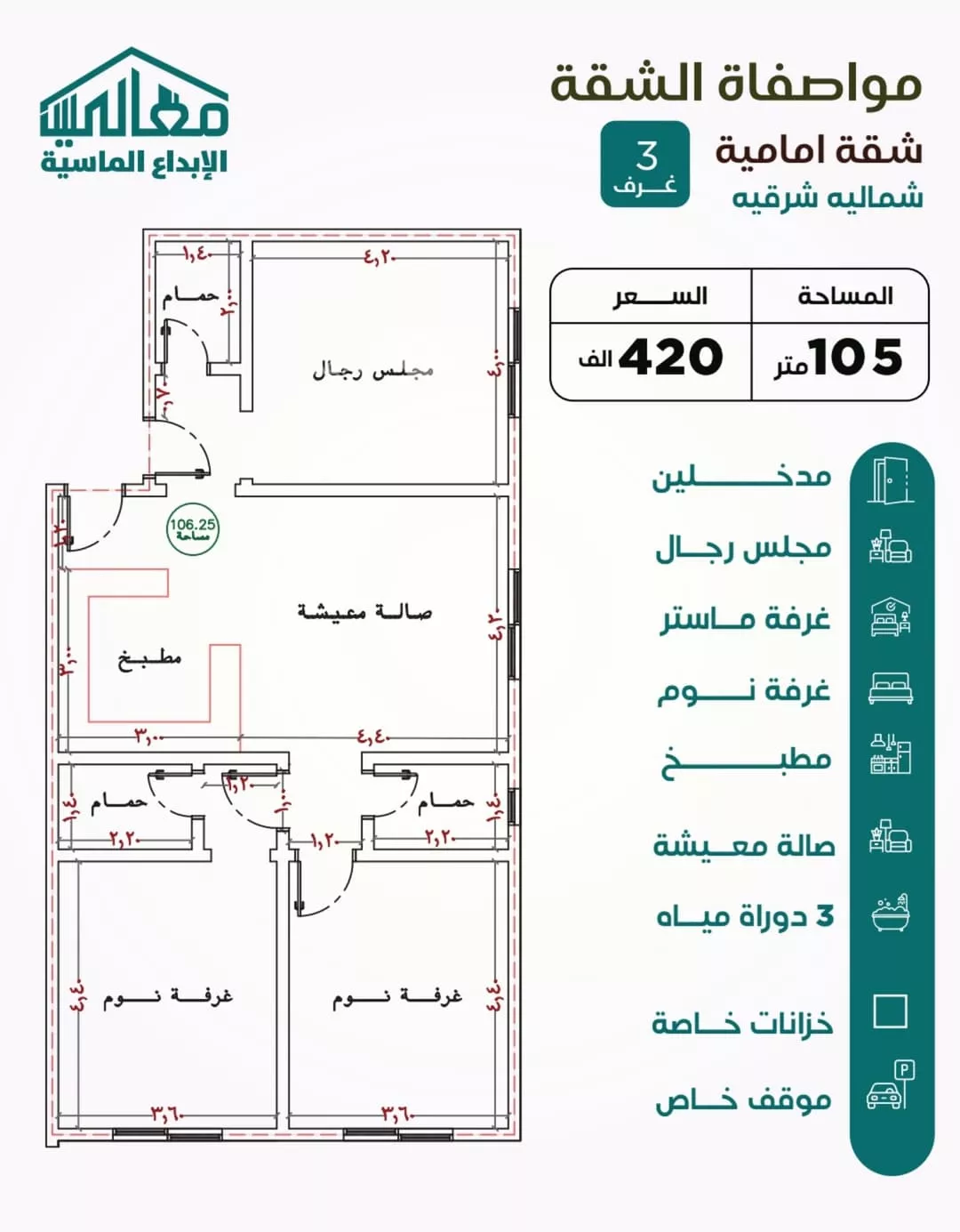 شقة  في النزهة، جدة 4