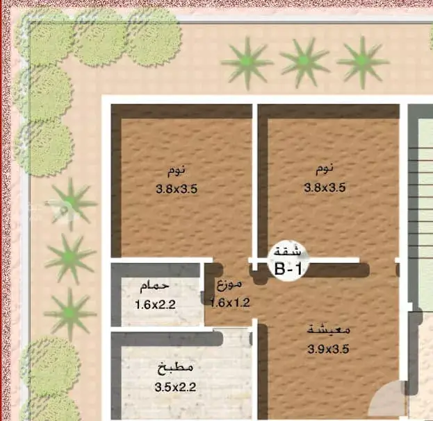 2 bedroom apartment in Al Rehab, Jeddah 9