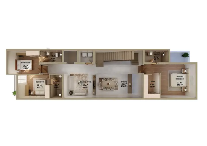 4 bedroom villa in Al Sulaimaniyyah, Riyadh 2