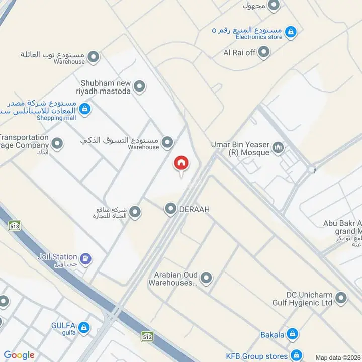 warehouse in Al Bariah, Riyadh 17