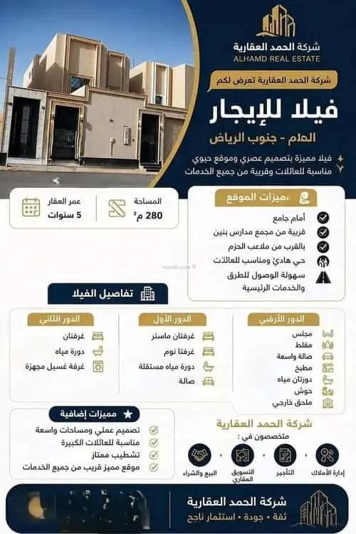 7 bedroom villa in Al Hazm, Riyadh