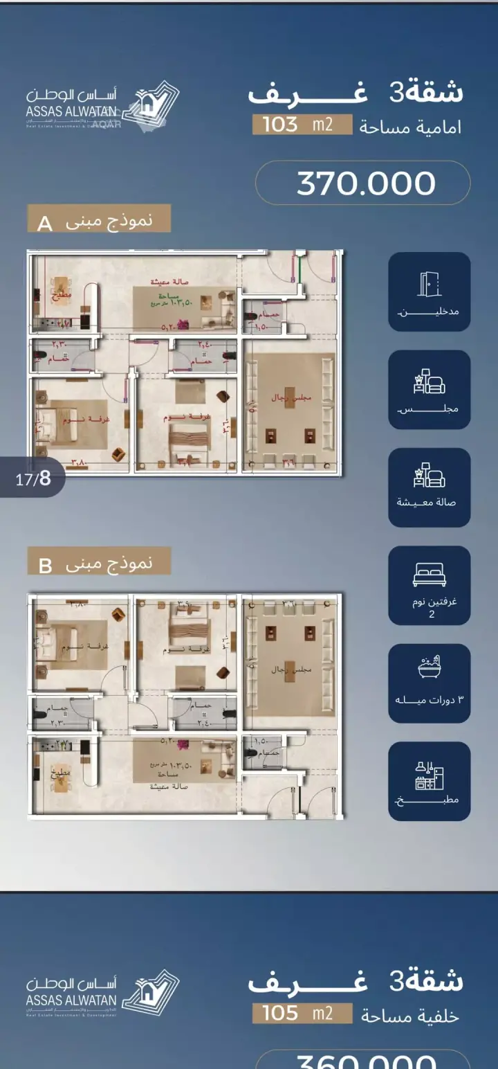 2 bedroom apartment in Abhur North, Jeddah 11