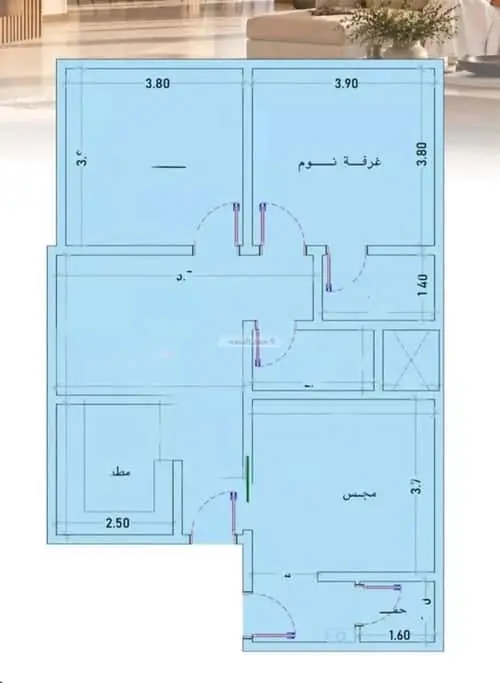 شقة 3 غرف في مخطط الموسى، جدة
