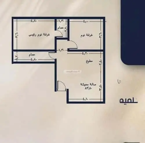 شقة 2 غرف في الروضة، جدة 4