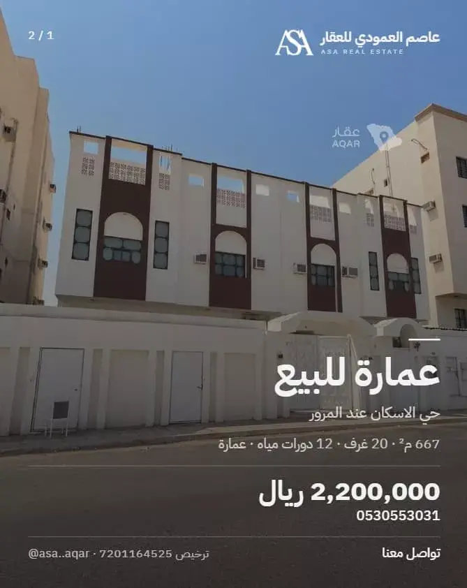 عقار 20 غرف في بني ظفر، المدينة المنورة
