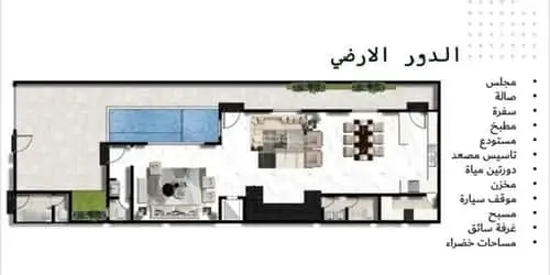 فيلا 4 غرف في البحر، الخبر 2