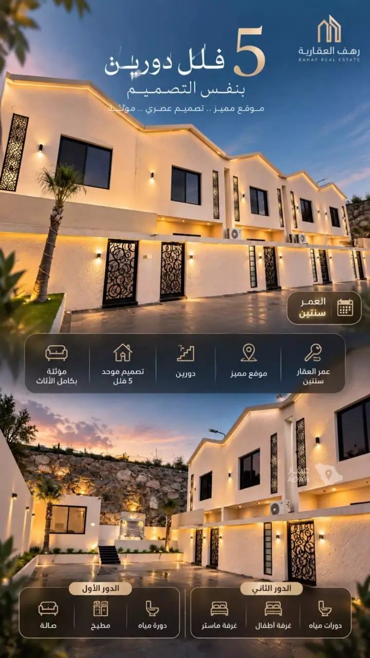 2 bedroom villa in Al Naseem, Abha