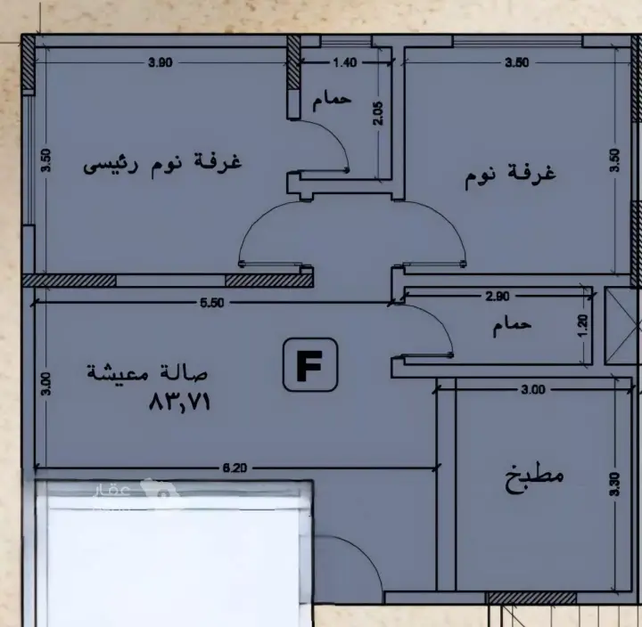 شقة 2 غرف في الفيصلية، جدة 2