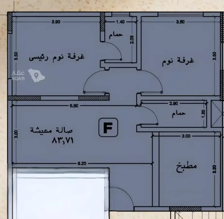 شقة 2 غرف في الفيصلية، جدة 4