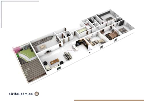 5 bedroom apartment in Al Salamah 3