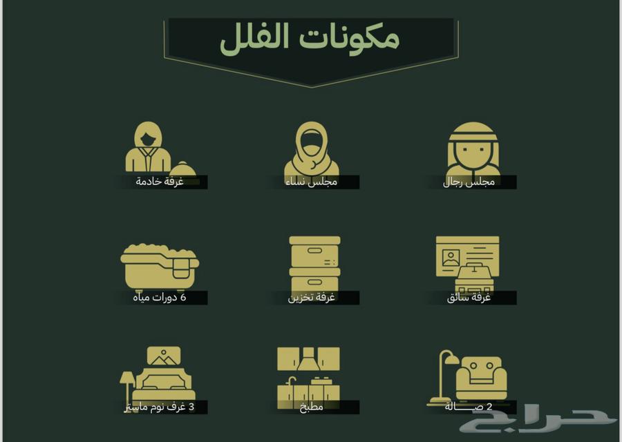 فيلا 7 غرف في العكيشية 12