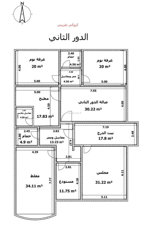 6 bedroom villa in Al Rabwa 3