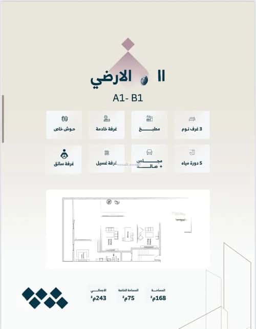 3 bedroom floor in Granada 3