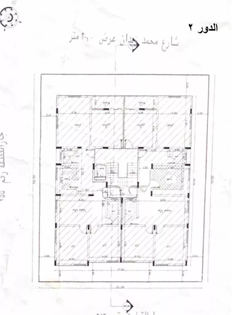 عمارة 525 م² في النعيم 6