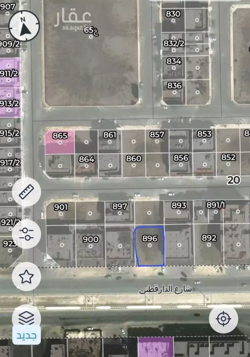 875 sqm land in Al Shiraa 3