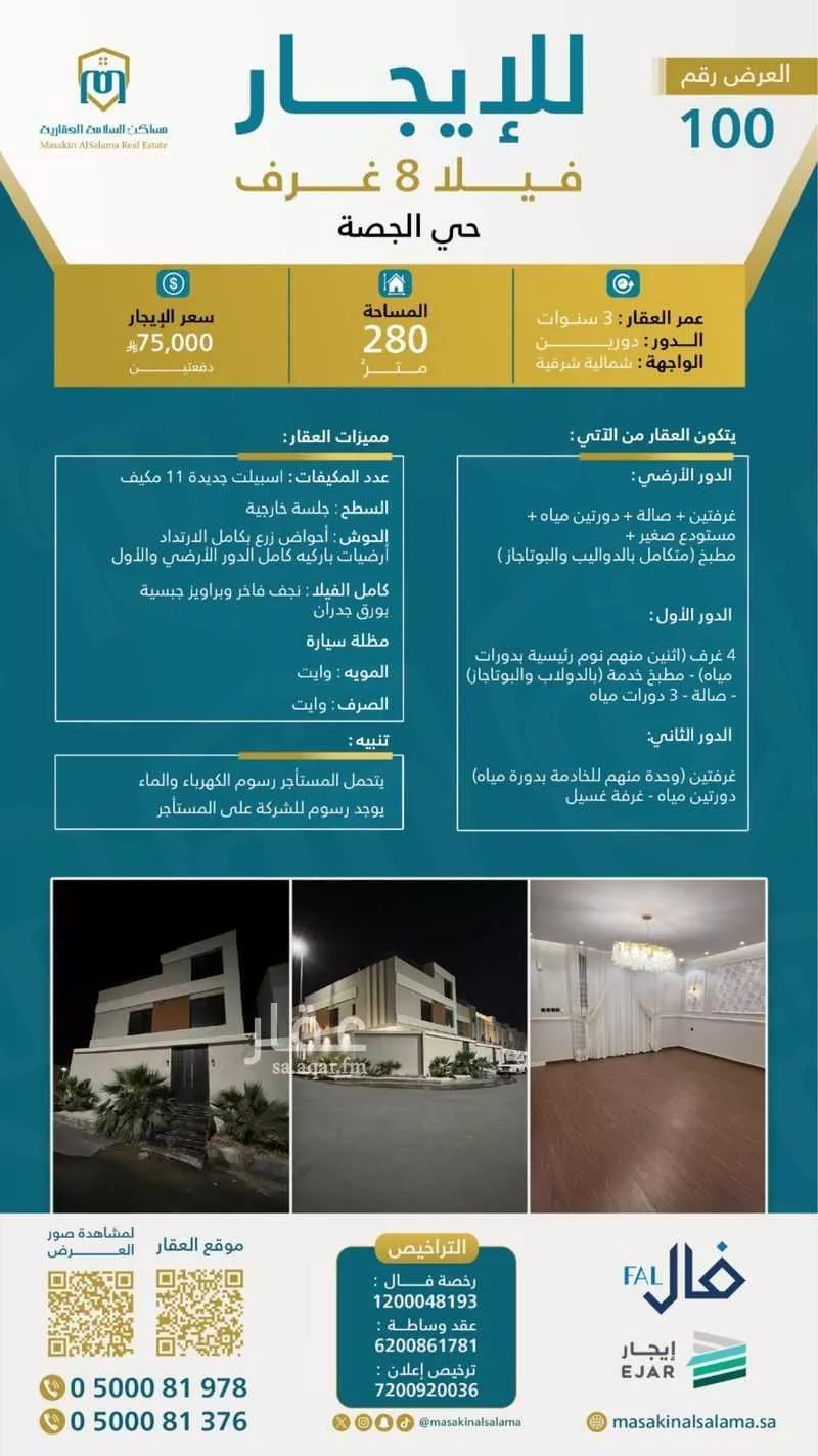 8 bedroom villa in Al Jissah, Madinah 4