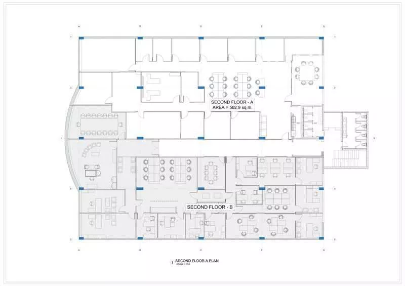 502 sqm office in Al Olaya 1