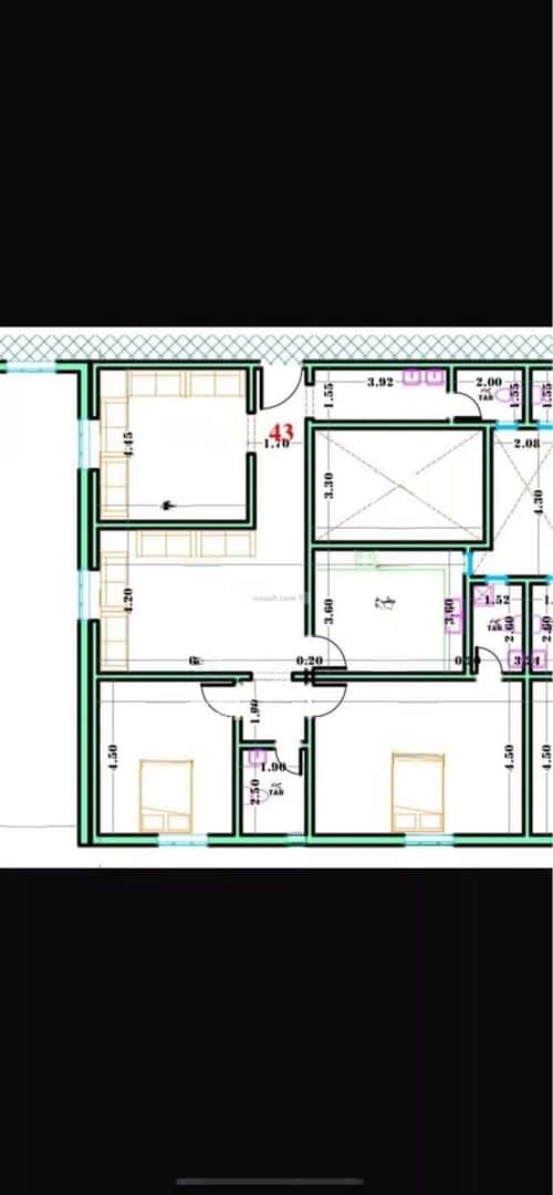 شقة 3 غرف في طويق 1