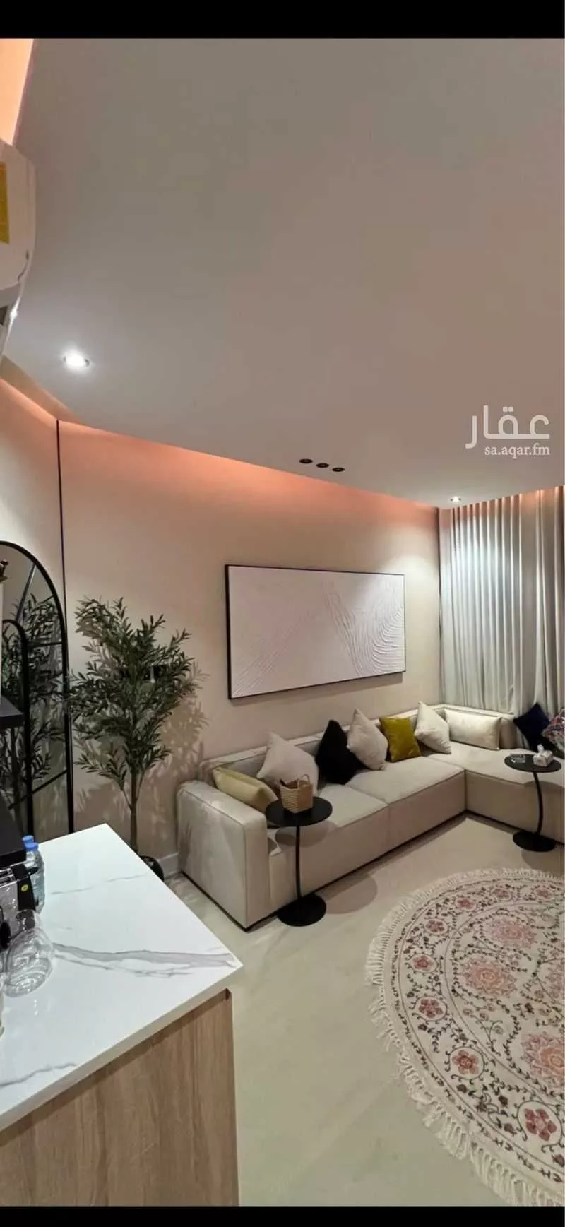 شقة 1 غرف في العقيق 3