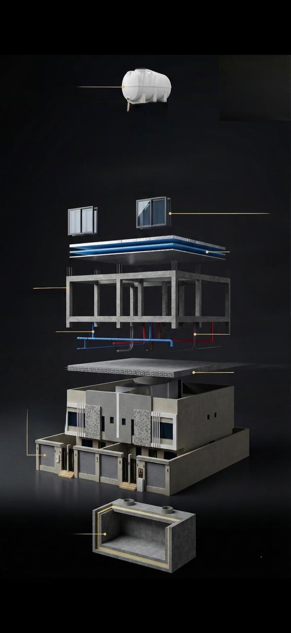 شقة 3 غرف في بدر 2